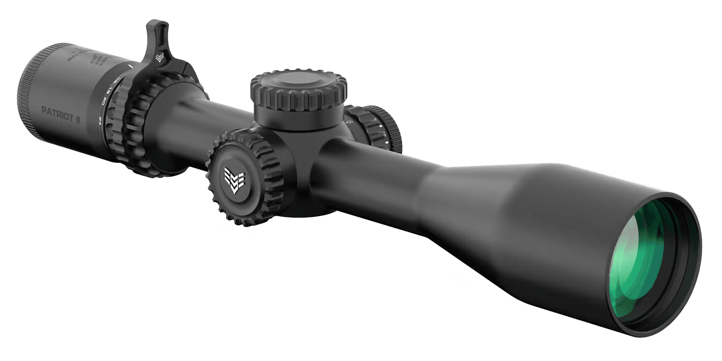 Swampfox Patriot II 6-24x50mm FFP Clean Tree MOA Riflescope