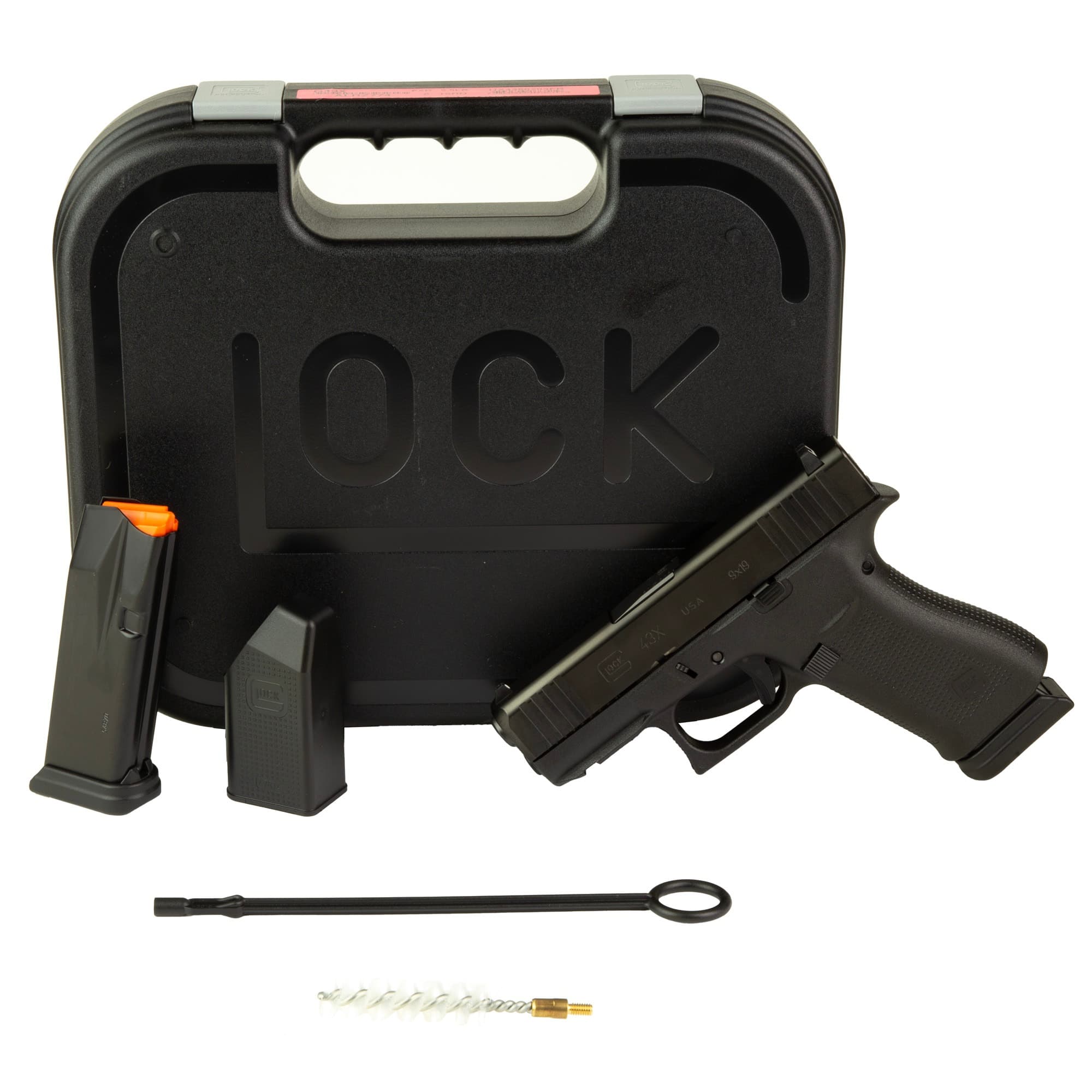 Glock 43X 9mm 3.41" 15rd Rail Pistol