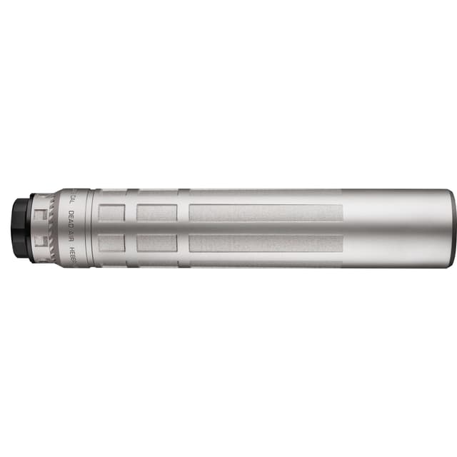 Dead Air Armament Nomax 33 .33XC Suppressor Titanium Silver w Xemax Adapter