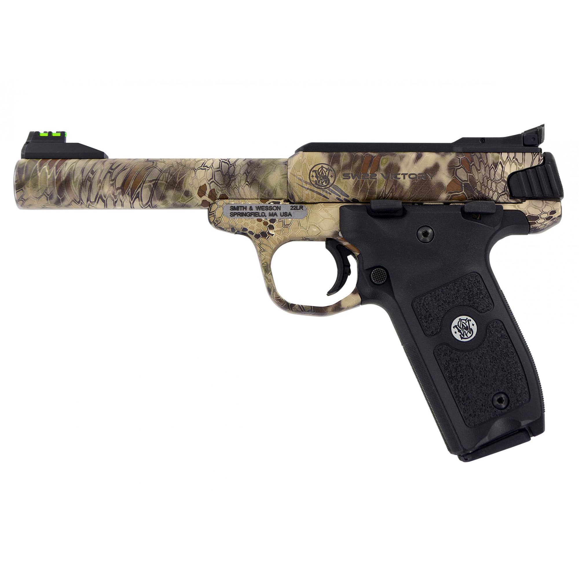 Smith & Wesson SW22 Victory 22 Long Rifle 5.5in 10 Rounds Kryptek Highlander