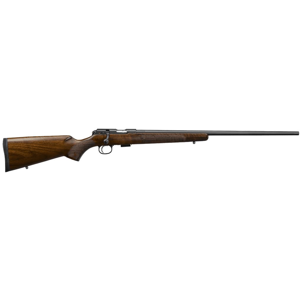 CZ 457 American 22 Winchester Magnum Rimfire 24 in 5 Rounds Nitride Receiver Turkish Walnut