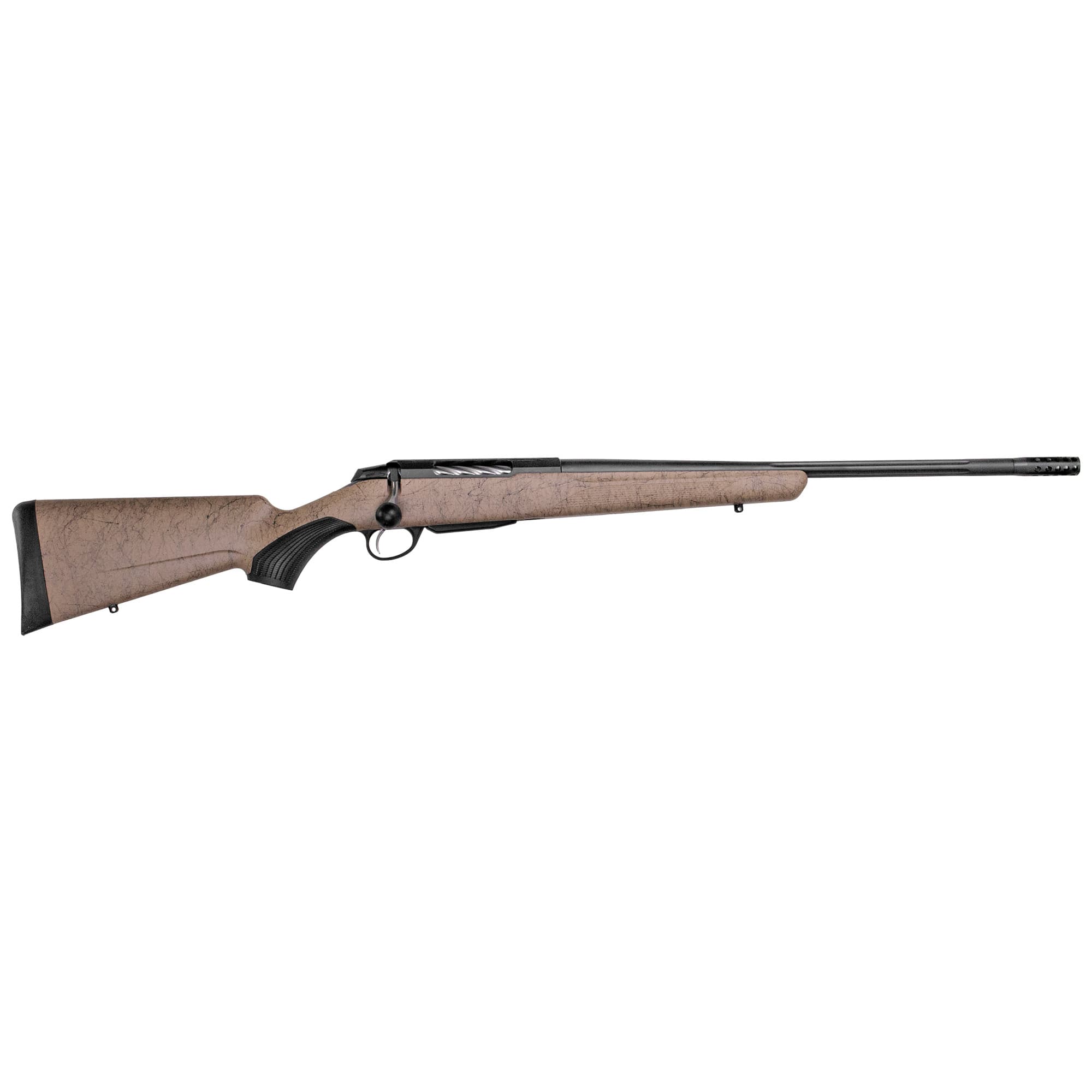 Tikka T3x Lite 308 Winchester 22.4 in 3 Round Tan Webbed Roughtech Synthetic
