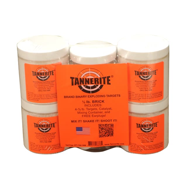 Tannerite 1/2 lb Brick - 4 pack of 1/2 lb Targets