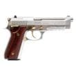 Taurus PT92 9mm Luger 5 Inch Barrel 17 Round Blue Wood Grips