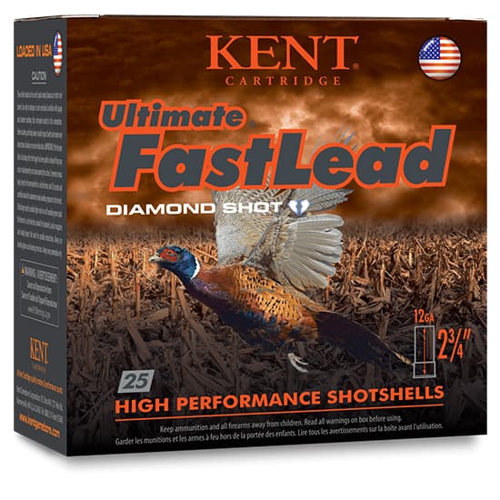 Kent Ultimate Fast Lead Upland Load 20 ga. 3 in. 1 1/4 oz. 6 Shot 25 rd.