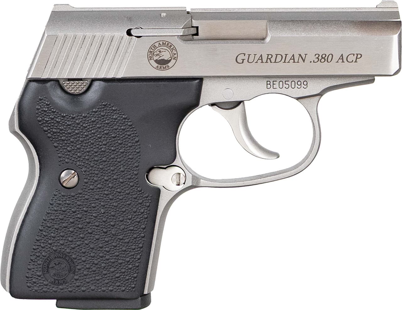 NAA Guardian Pistol 380 ACP Stainless/Black 2.5 in. 6+1 rd.