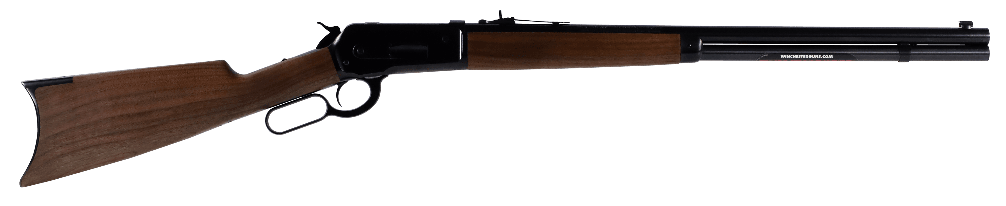 Winchester Model 1886 45-90 Win 24 Inch 8 Rounds Brushed Polish Blued Satin Walnut