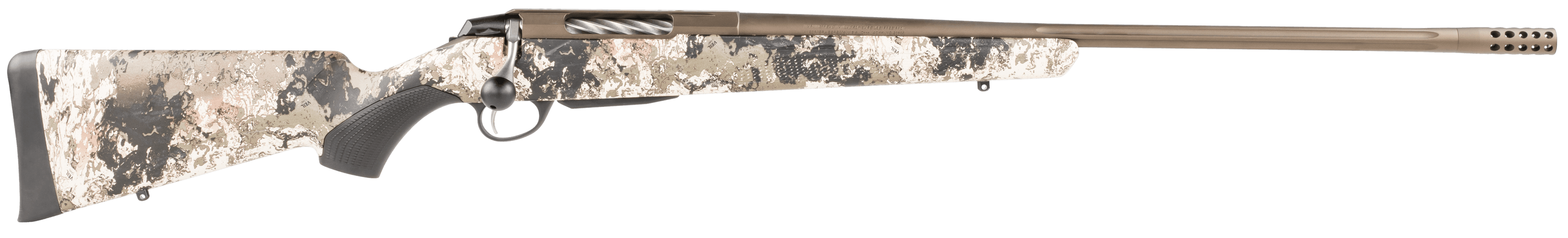 Tikka T3x Lite 300 Winchester Short Magnum 24.3in 3+1 Midnight Bronze Cerakote