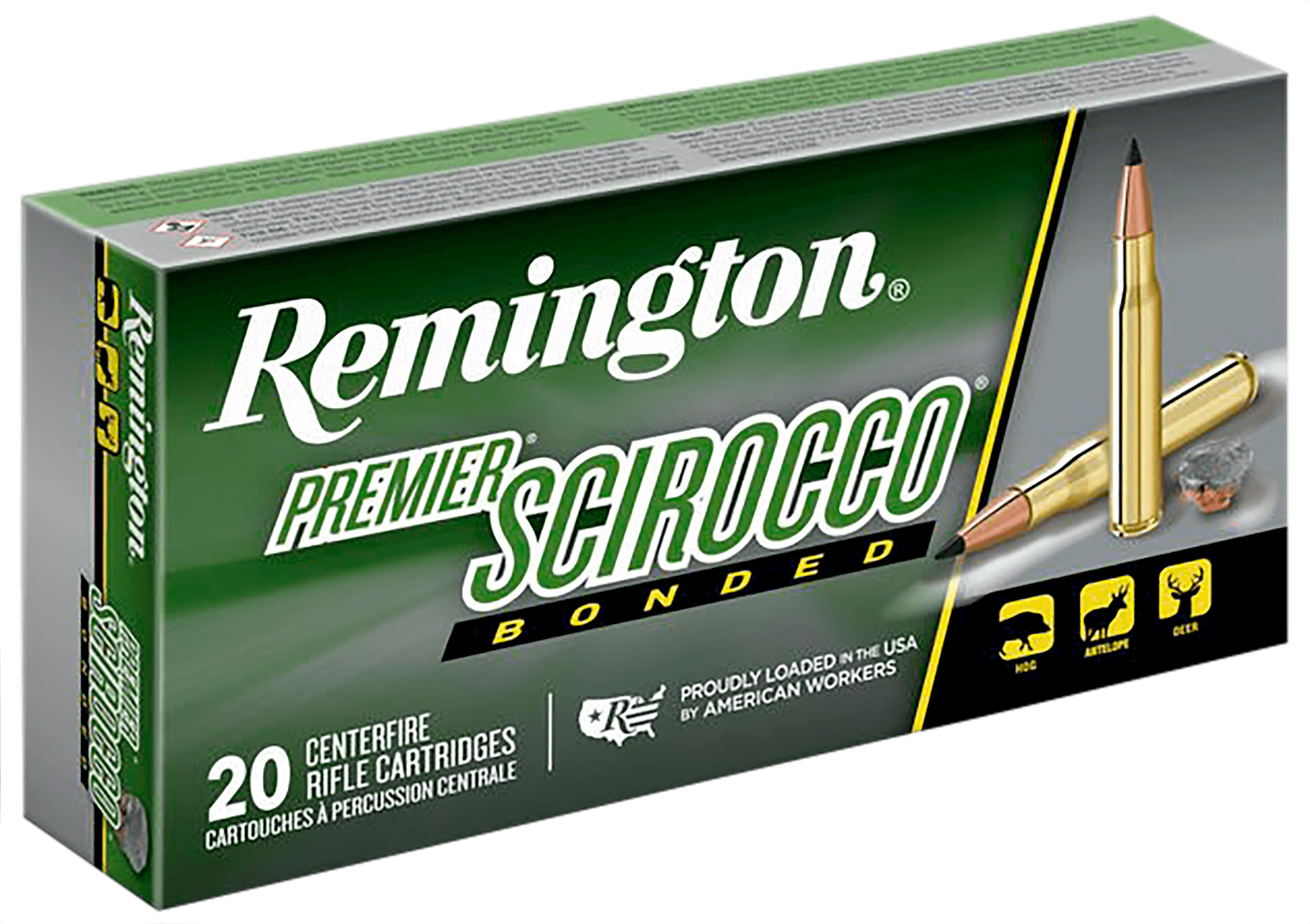 Remington Premier Scirocco 30-06 Springfield Swift Scirocco 180 Grain 20 Rounds