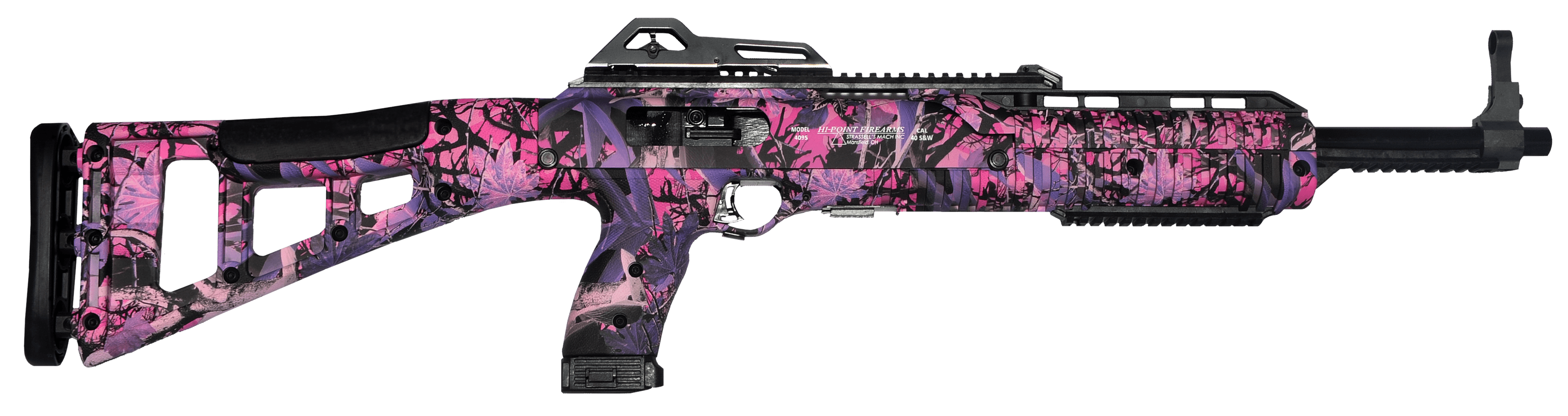 Hi-Point 4595TSPI 45 ACP 17.5" 9+1 Country Girl Camo Skeletonized Stock