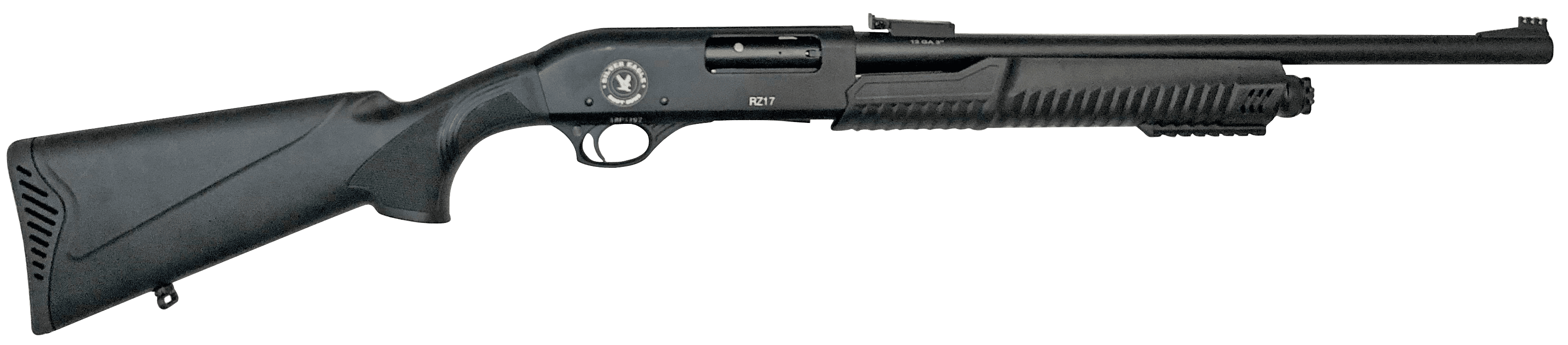 Silver Eagle Arms RZ17HD RZ17 Home Defense Pump 12 Gauge 18.50" 4+1 3" Black Rec Black Synthetic Stock Right Hand (Full Size)