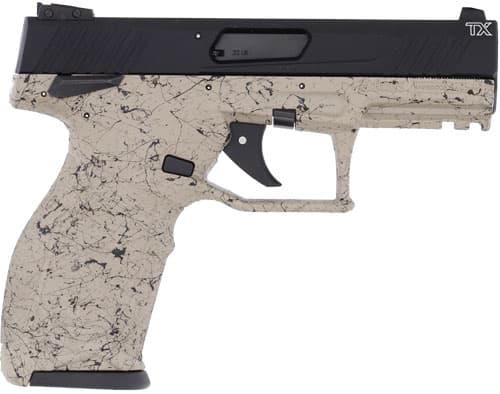Taurus TX22 Pistol 22 Long Rifle 4.1 in 16 Rounds FDE Splatter
