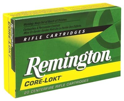 Remington Core-Lokt 6.5x55 Swedish Mauser Soft Point 140 Grain 20 Rounds