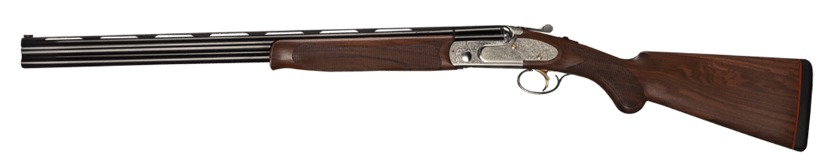 Suppress Tec Overland EELL 12GA, 28in. Barrel, 2rd, Wood Stock & Forend - Gray (BOLL122822)