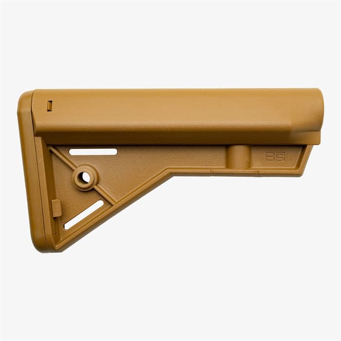 B5 Systems Bravo-C AR Stock Mil-Spec Size Coyote Brown Fixed Sling Mounts