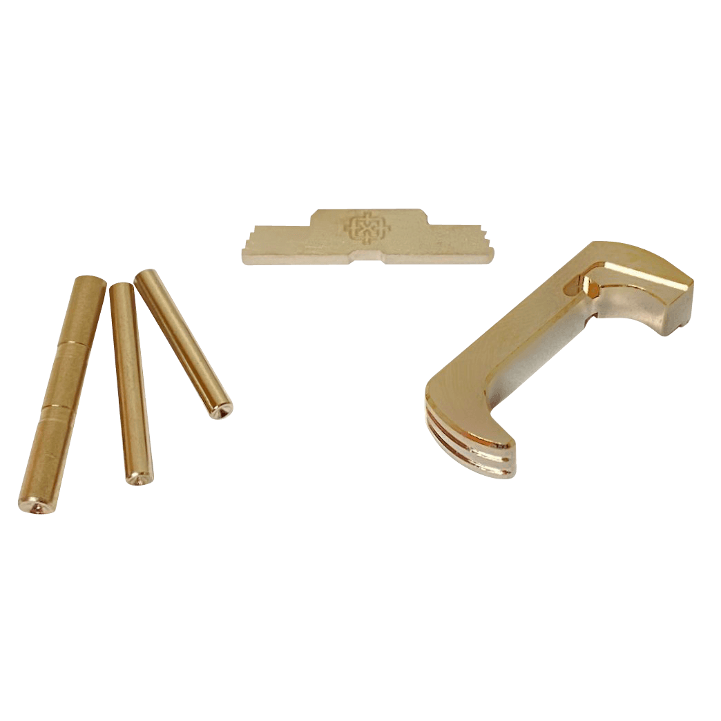 Cross Armory Extended 3 Piece Kit for Glock 17 19 26 34 Gen5 Silver
