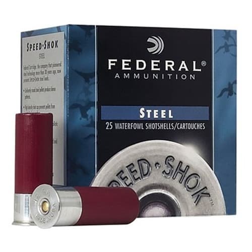 Federal Speed Shok High Velocity 20 Gauge Steel Shot 7/8 Ounce 25 Rounds