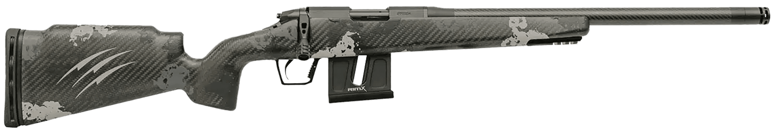 Fierce Firearms FRR17HMR18BP Carbon Razor 17 HMR Black Cerakote Phantom Camo