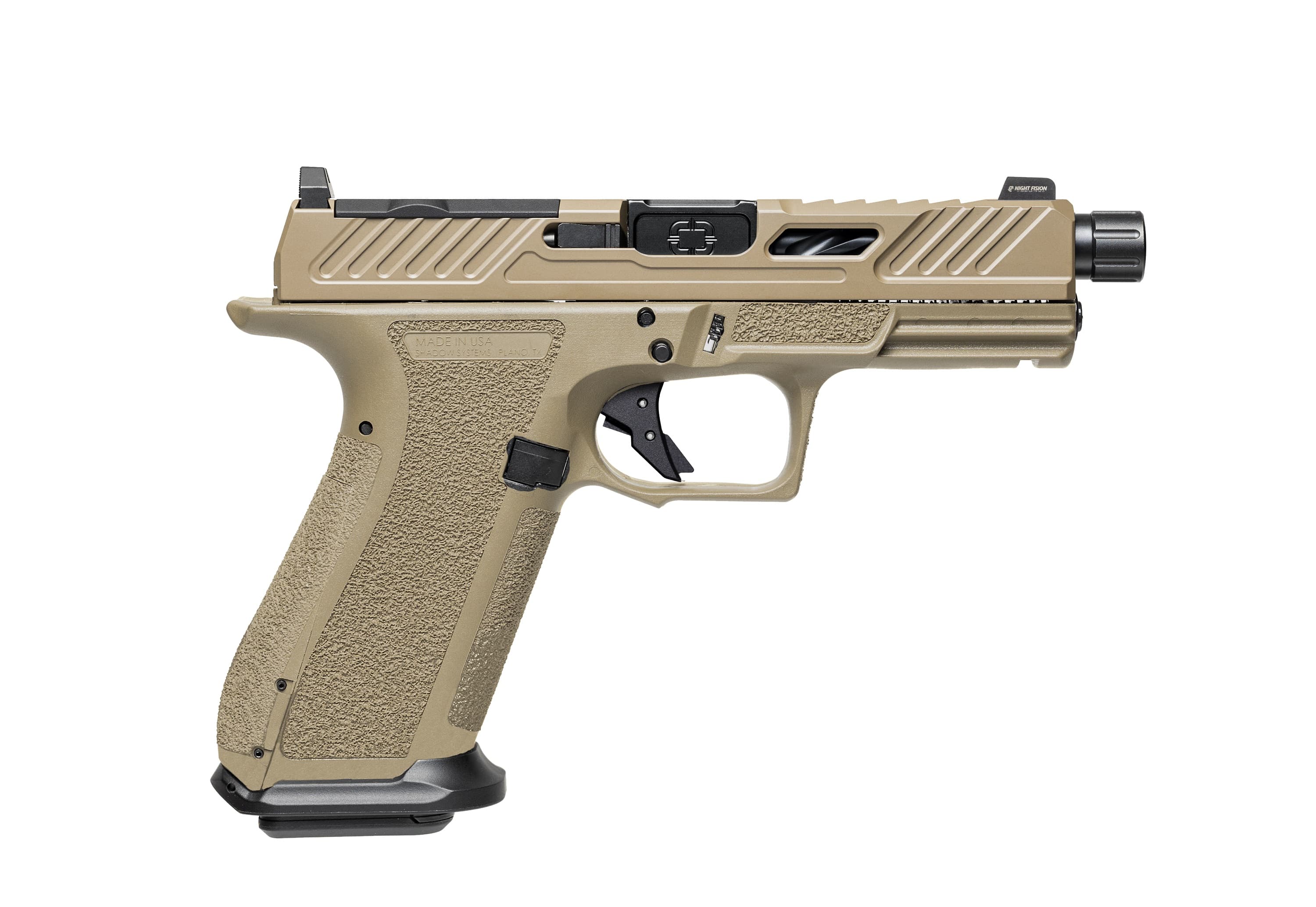 Shadow Systems XR920 Elite 9mm 4 inch 10 Rounds FDE Bronze Optic Ready