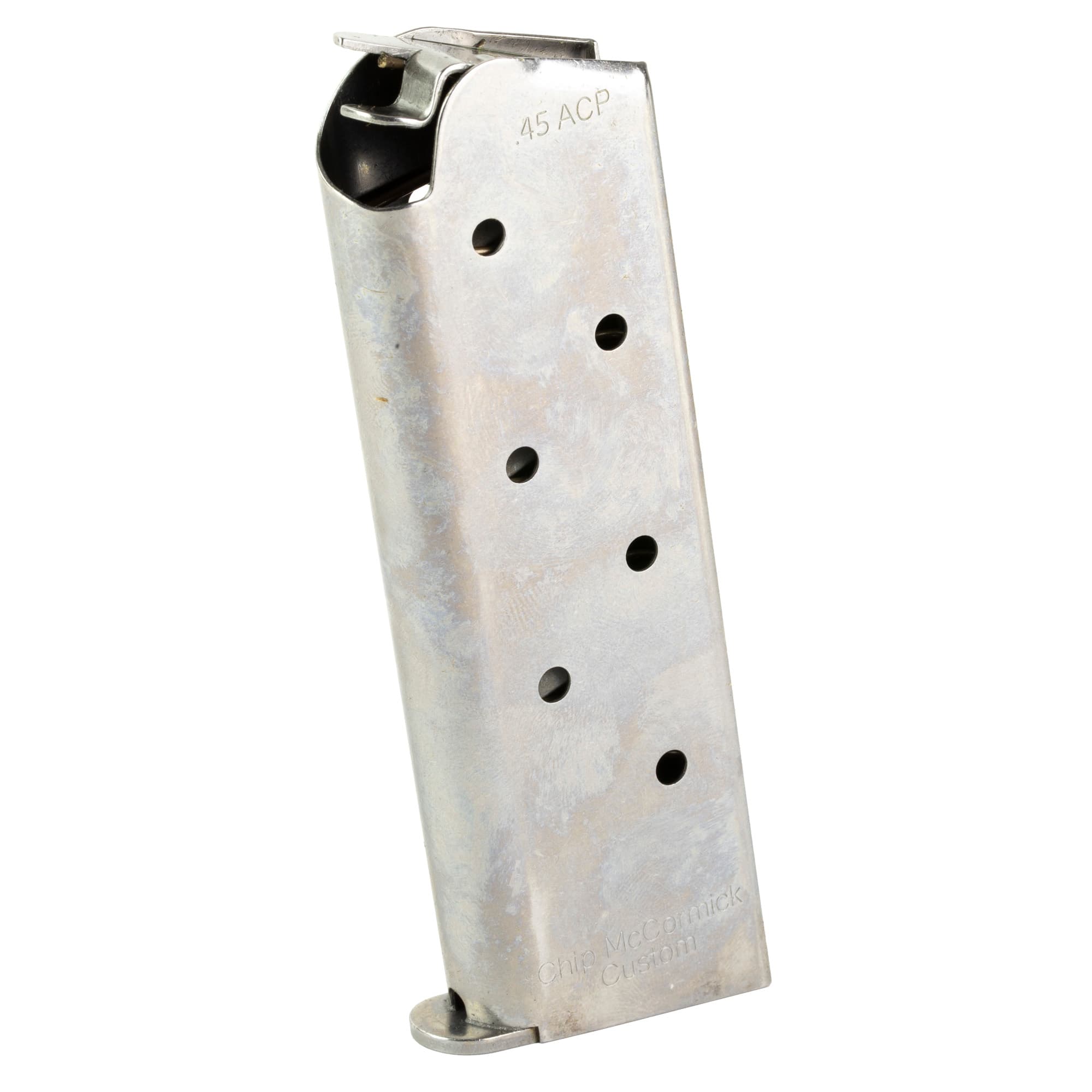 Chip Mccormick Classic Compact 45 ACP 7 Round Stainless Magazine for 1911