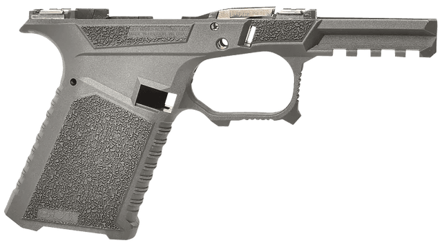 Sct Manufacturing 0225000100IC Compact Compatible w/ Gen3 19/23/32 Gray Polymer Frame Aggressive Texture Grip Includes Locking Block