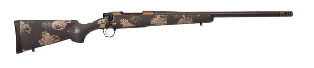 Christensen Arms Ridgeline FFT 6mm Creedmoor, 20in. Barrel, 4rd, CF Stock w/ Green & Tan Accents, CF Barrel - Bronze (NPN: 801-06309-00)
