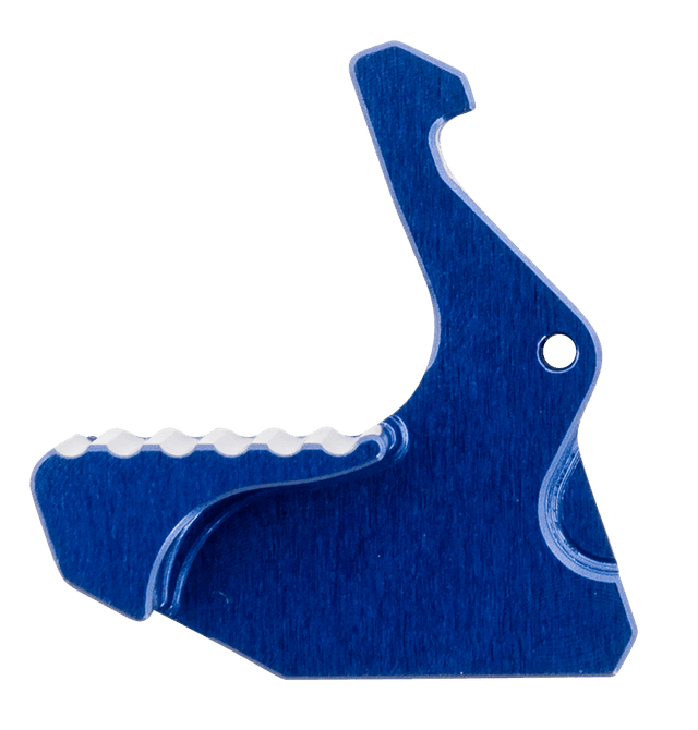 Rise Armament RA212GIBLU Patriot Blue Aluminum Extended Charging Handle Latch for Mil-Spec AR