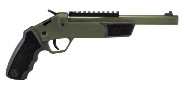 Rossi Brawler 410 Bore 9 Inch Single Shot Pistol OD Green