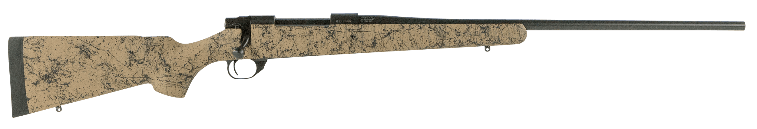 Howa HHS63202 M1500 HS Precision 30-06 Springfield 5+1 22" Barrel, Black Steel Receiver, Tan w/Black Webbing HS Precision Synthetic Stock