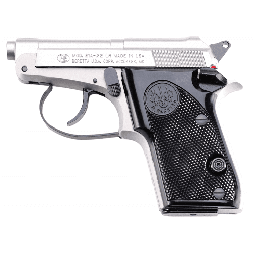 Beretta Bobcat Inox 22 Long Rifle 2.4in 7rd Stainless Finish Plastic Grips