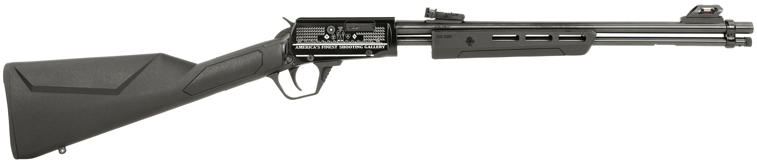 Rossi RP22181SYEN07 Gallery 22 Long Rifle 18" 15+1 Polished Steel Receiver