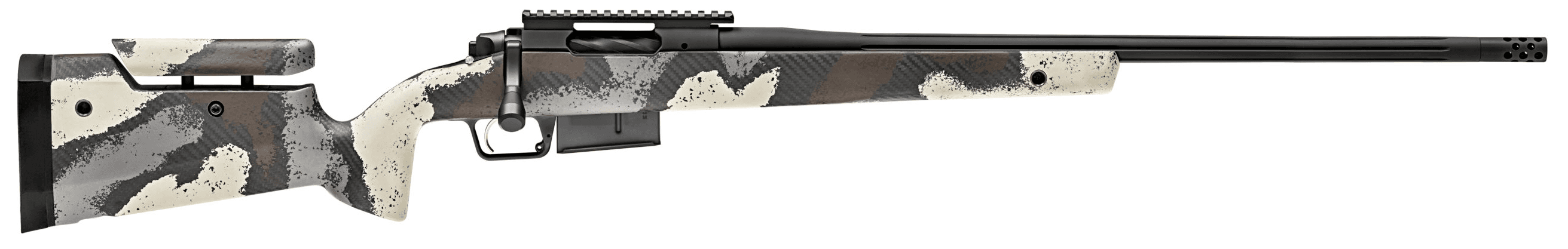 Springfield Armory Model 2020 Waypoint 6.5 PRC 24 Inch 3 Rounds Ridgeline Camo Cerakote