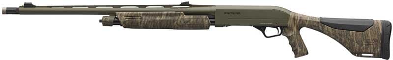 Winchester SXP Waterfowl 12 Gauge 24 Inch 4 Round Mossy Oak Bottomland Camo OD Green