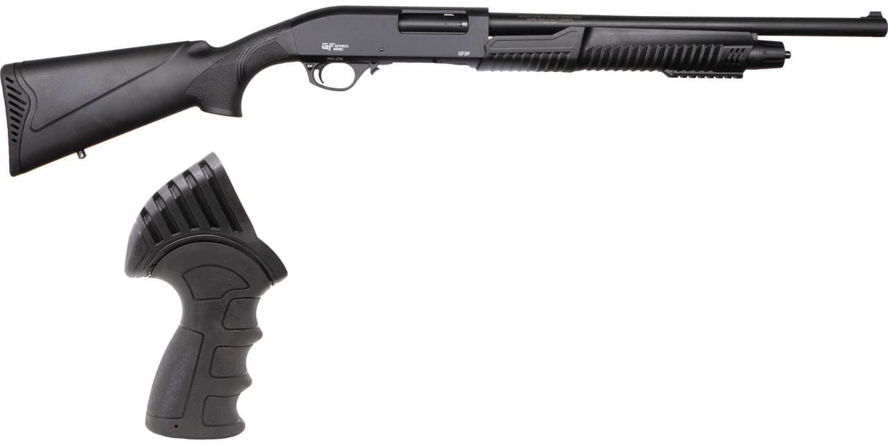 Gforce Arms GP3REX 12GA, 20in. Barrel, 4rd, Pistol Grip - Black (GFP3REX)