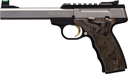 Browning Buck Mark Plus 22 Long Rifle 5.5in 10 Round Stainless Matte UDX Grips
