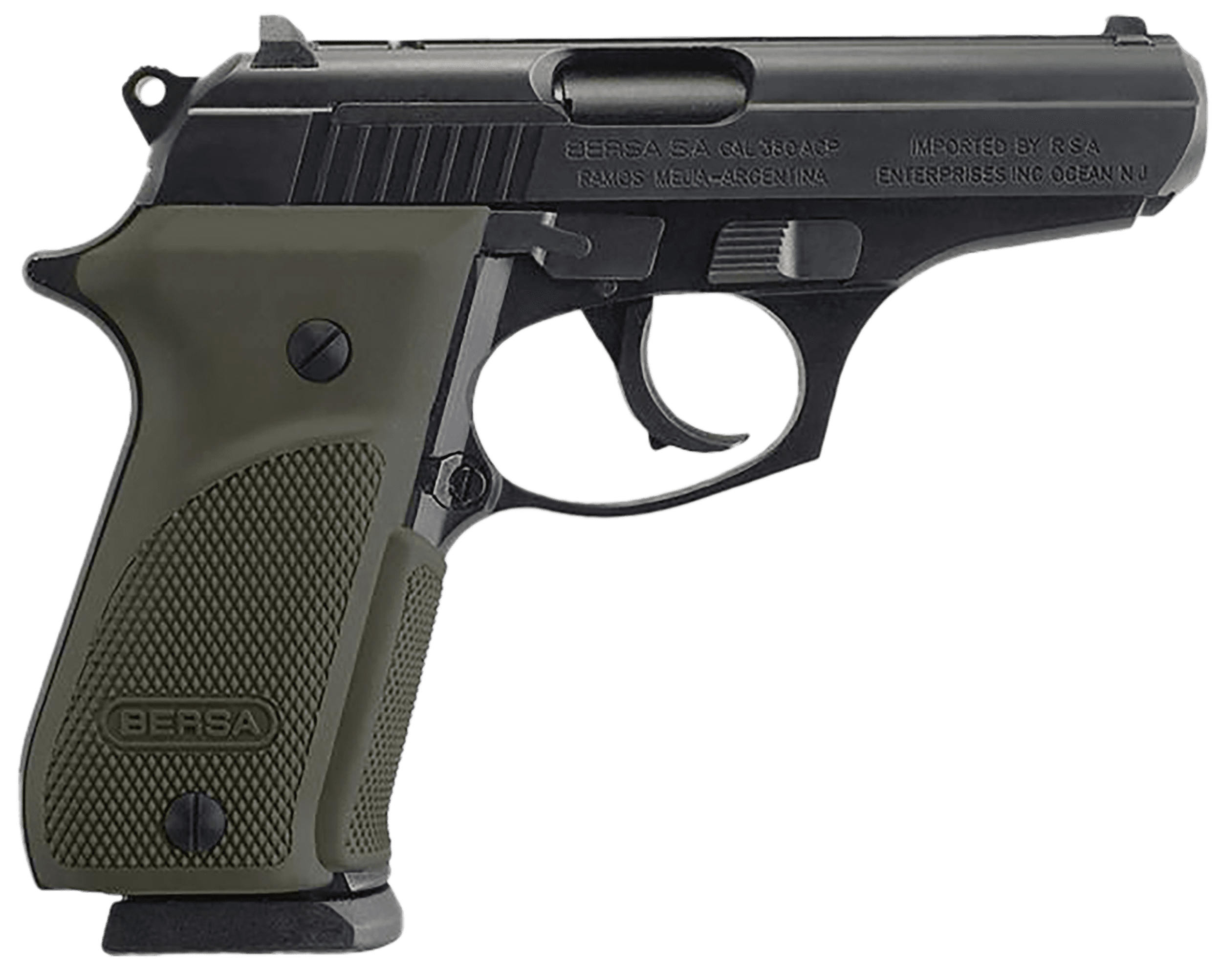 Bersa Thunder Combat Plus, 380ACP, 3.5in. Barrel, 15rd - ODG (T380PMC)