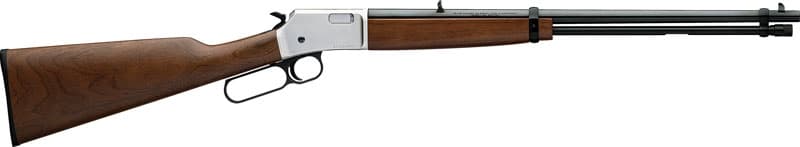 Browning BL-22 FLD 22 Long Rifle 20 in 15 rd Satin Nickel Walnut