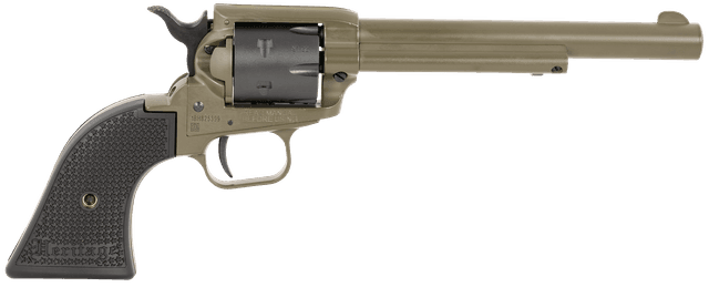 Heritage Rough Rider 22 LR 6.5in 6-Round OD Green Cerakote with Black Accents