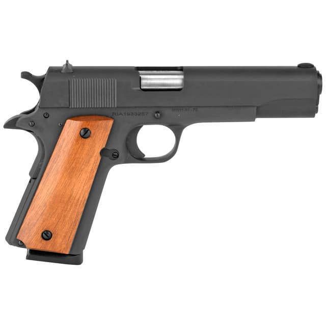 Rock Island Armory GI Standard FS 1911 Pistol - Black | .45ACP | 5" Barrel | 8rd