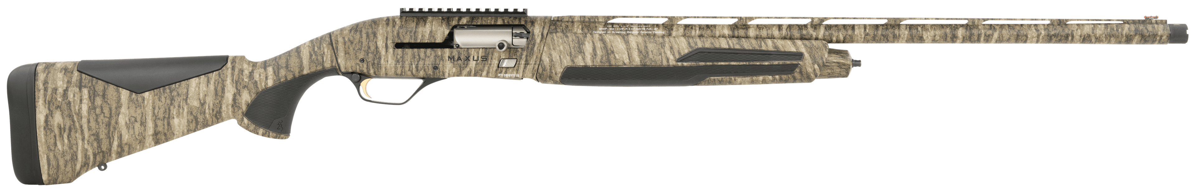 Browning Maxus II 12 Gauge 26 Inch Mossy Oak Bottomland Semi Auto Shotgun