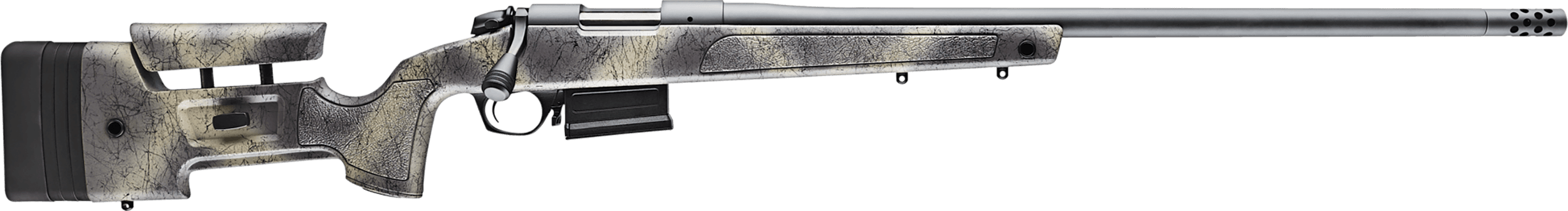 Bergara B-14 Wilderness HMR 7mm Remington Magnum 24" 5 Rounds Sniper Gray Cerakote