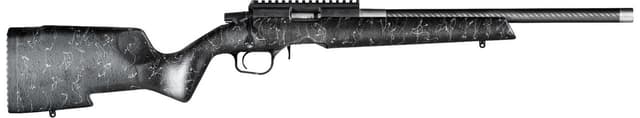 Christensen Arms 8011201200 Ranger 22 WMR 9+1 18" Carbon Fiber/Threaded Barrel, Black Anodized Finish, Black with Gray Webbing Stock