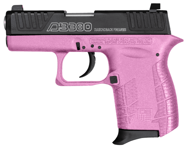 Diamondback DB380 Gen Iv 380 ACP 2.8 in 6 Rd Pink