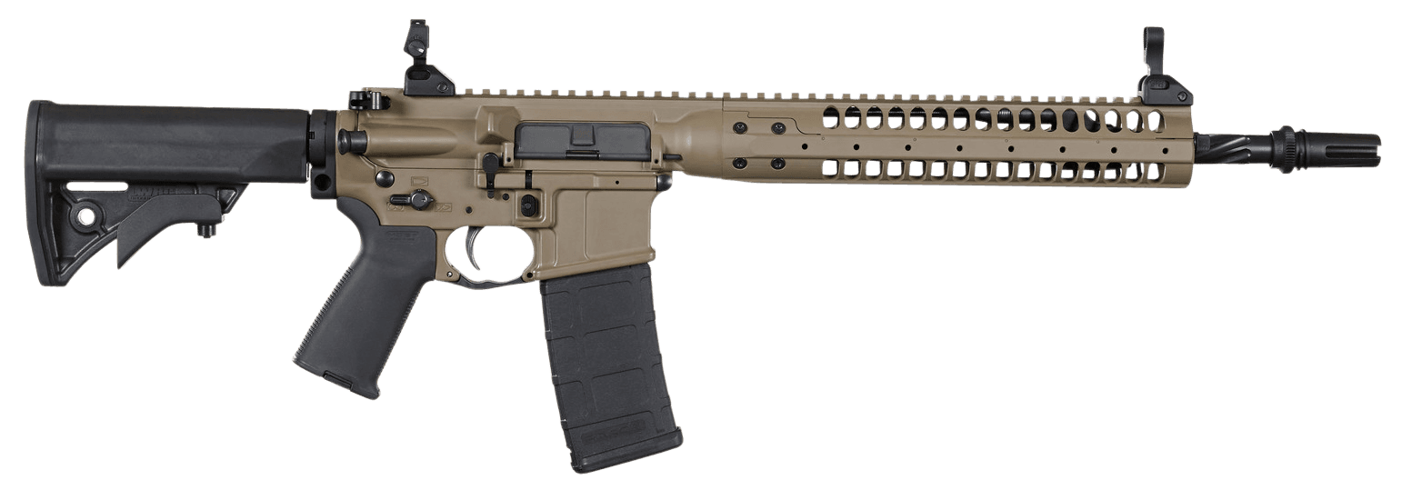 LWRC IC-Spr 5.56 NATO 16.1in 30 Rounds Patriot Brown