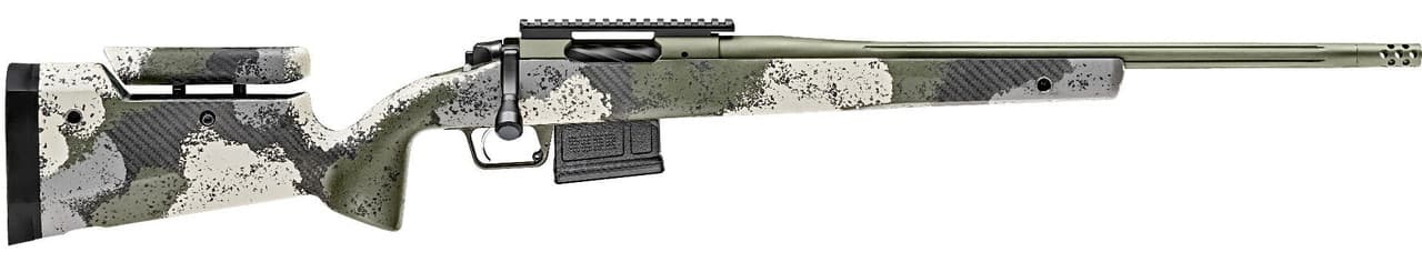 Springfield Armory BAW920308GA 2020 WayPoint 308 Win,7.62x51mm NATO 5+1 20" Evergreen Camo Hybrid Profile w/Adjustable Cheek Comb Stock Mil-Spec Green Cerakote Right Hand