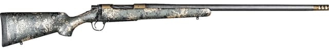 Christensen Arms 8010620000 Ridgeline FFT 300 Win Mag 3+1 22" Carbon Fiber/Threaded Barrel, Burnt Bronze Cerakote, Green with Black/Tan Accents Stock