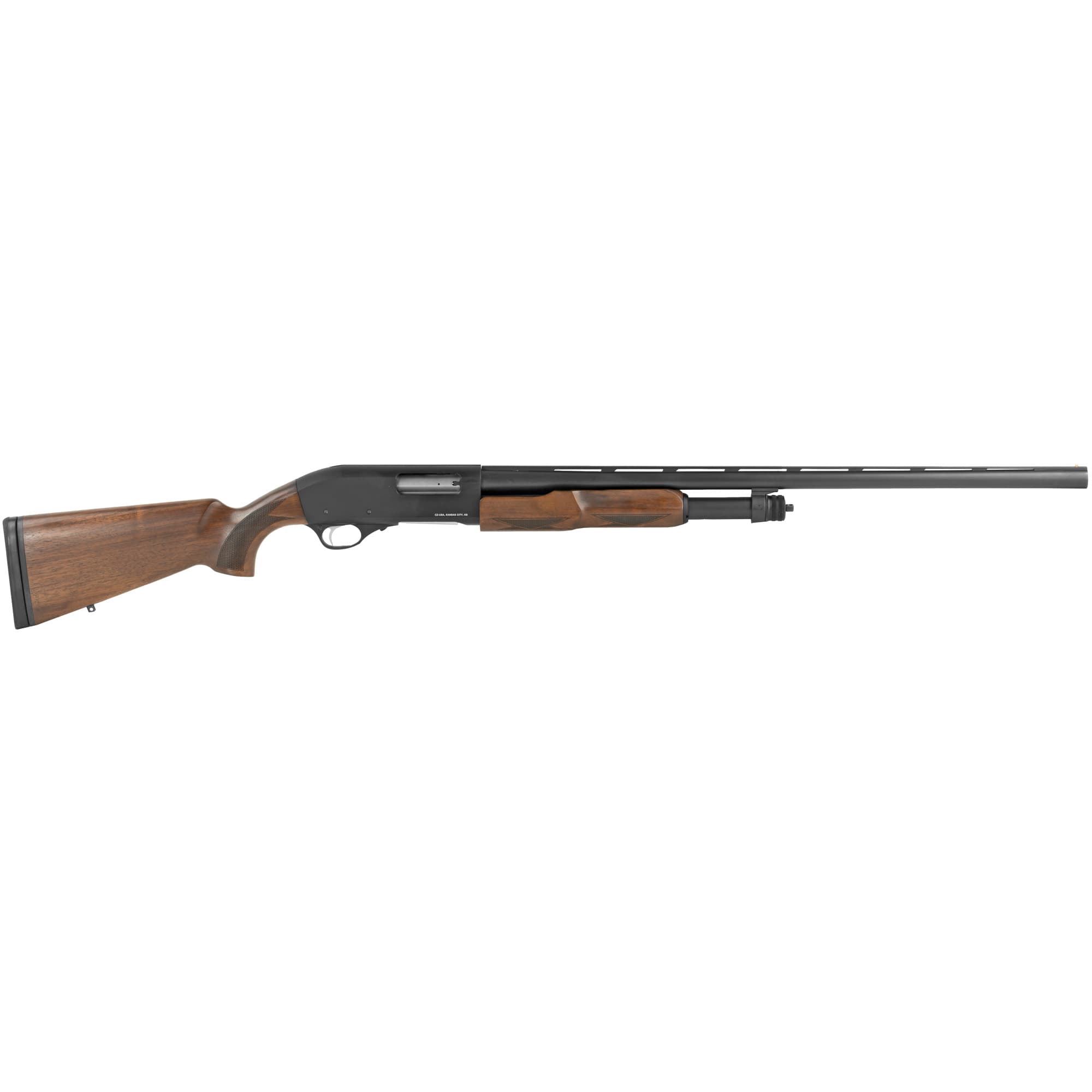 CZ 612 Field 12 Gauge 28in 4 Rounds Matte Barrel Satin Chrome Walnut Stock