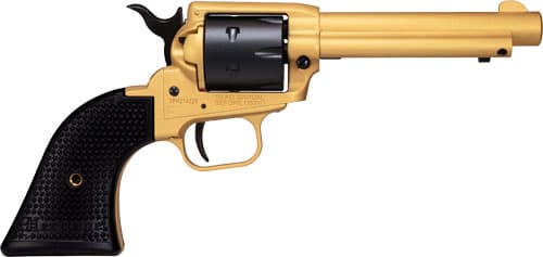 Heritage Rough Rider Cerakote 22 Long Rifle 4.75 inch 6 rounds Gold Black