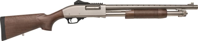 SDS Tokarev TX3 12HDM A1 Shotgun 12 ga. 18.5 in. Nickel and Wood 3 in. 4 rd.