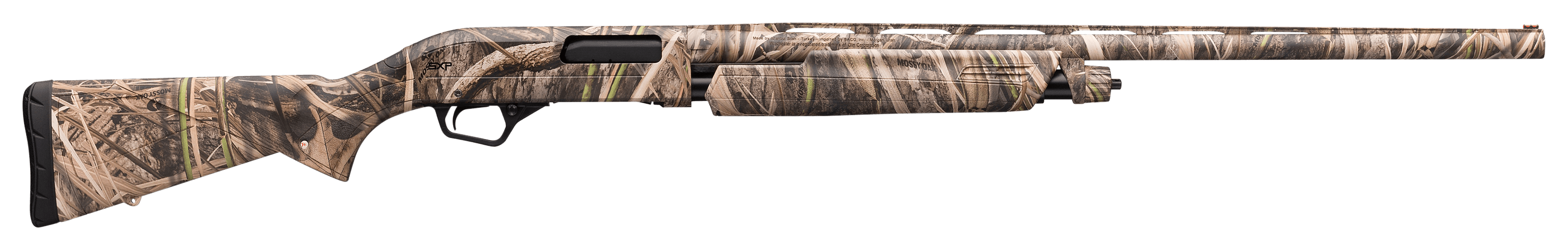 Winchester SXP Waterfowl 12 Gauge 26 Inch Barrel 4 Rounds Mossy Oak Shadow Grass Habitat Camo